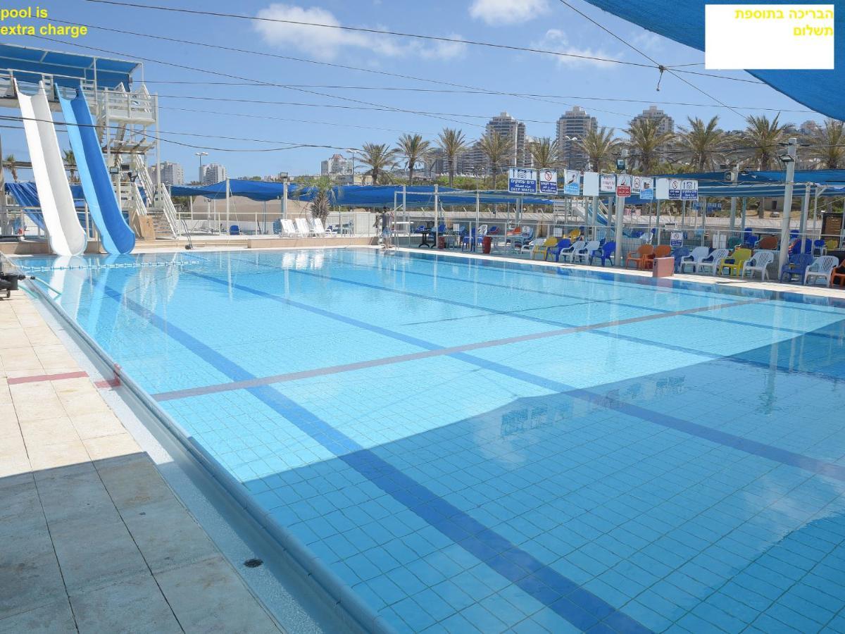 Haifa Almog Tower- "Blue Reef" Suite On The Sea ภายนอก รูปภาพ