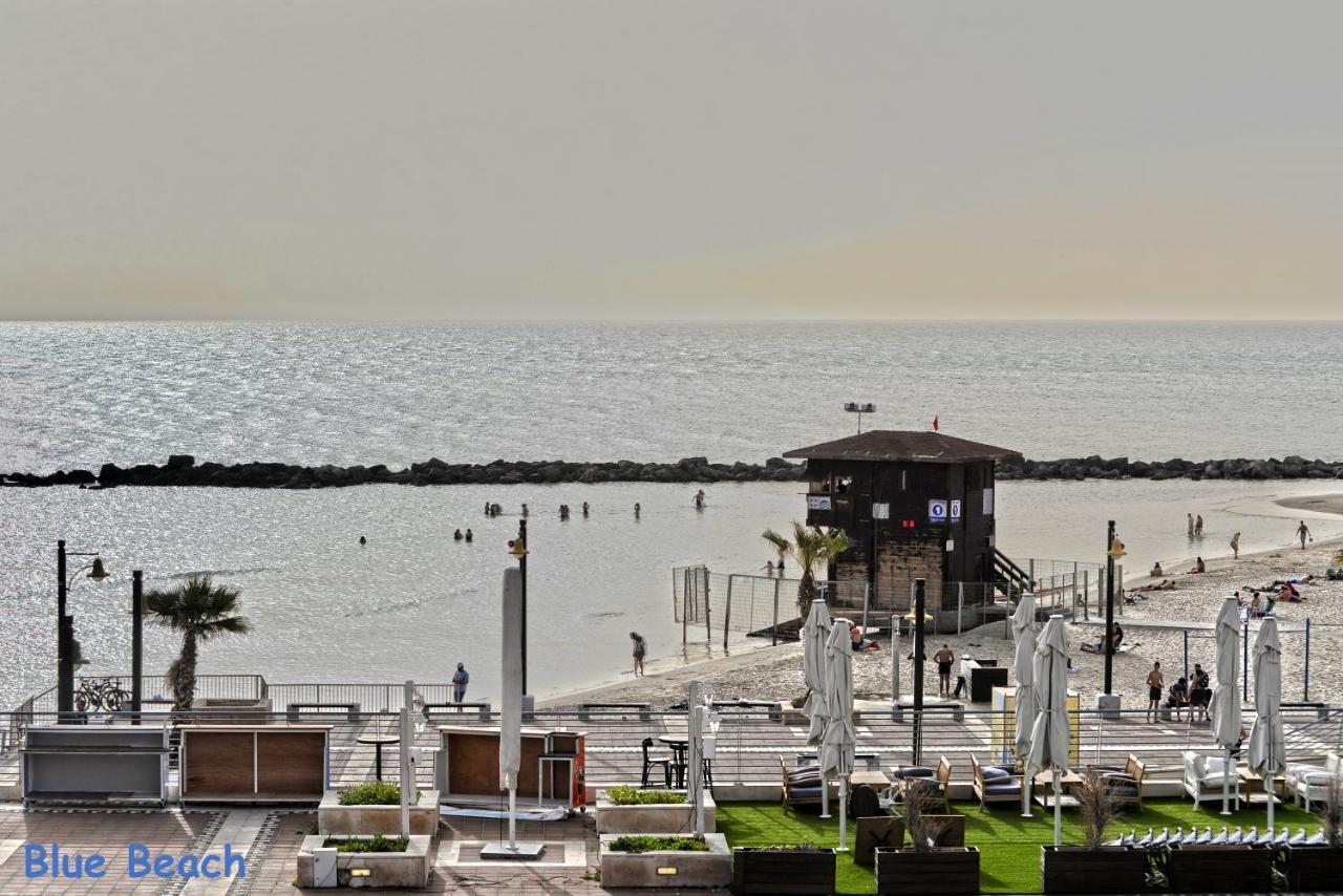 Haifa Almog Tower- "Blue Reef" Suite On The Sea ภายนอก รูปภาพ