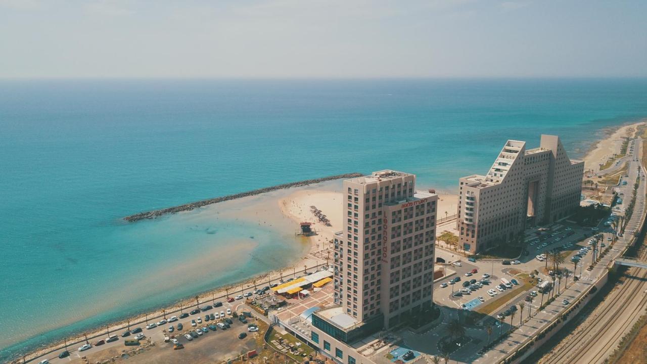 Haifa Almog Tower- "Blue Reef" Suite On The Sea ภายนอก รูปภาพ